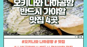 [후기] 오키나와 나하공항 맛집 후기 – 반드시 먹어야 할 현지 음식 BEST4