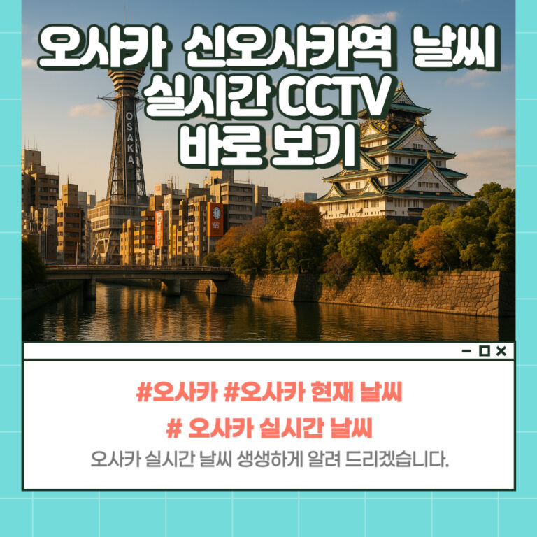 오사카 날씨