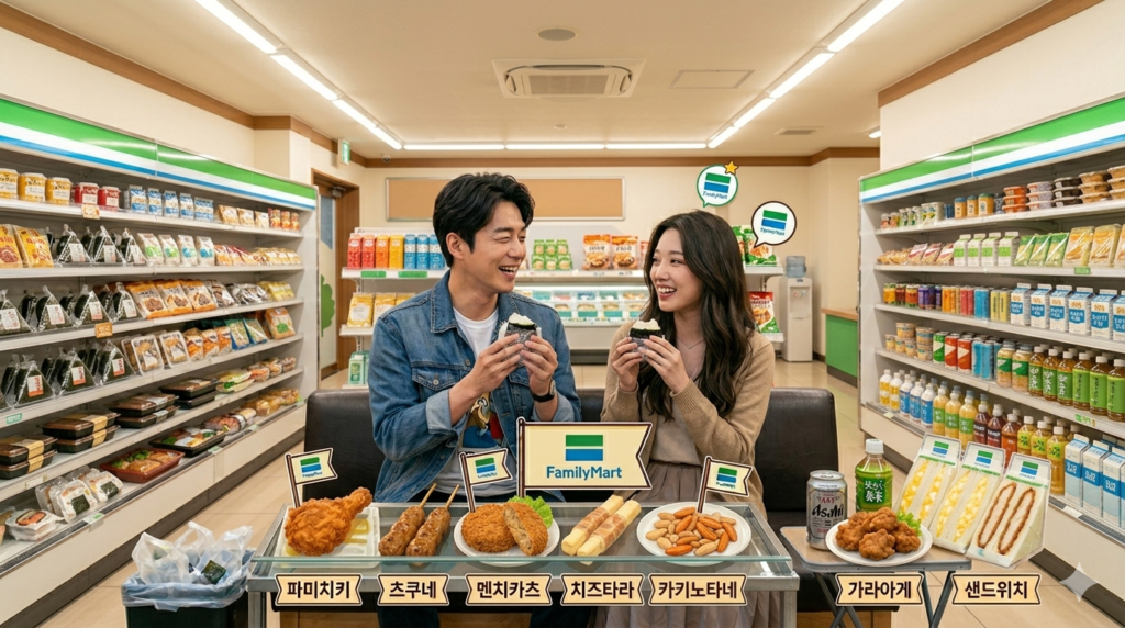 패밀리마트 안주