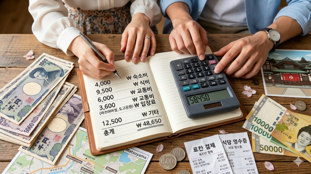 일본 여행경비