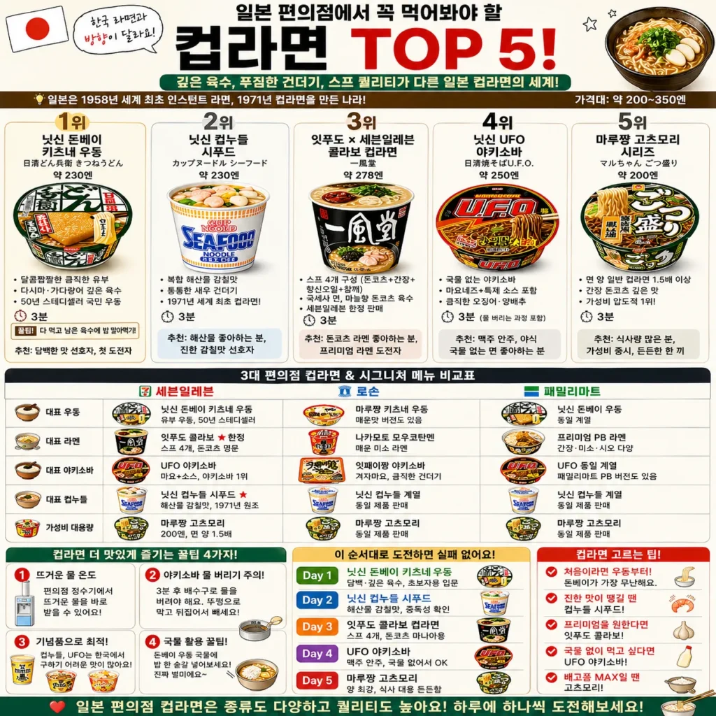 일본 컵라면