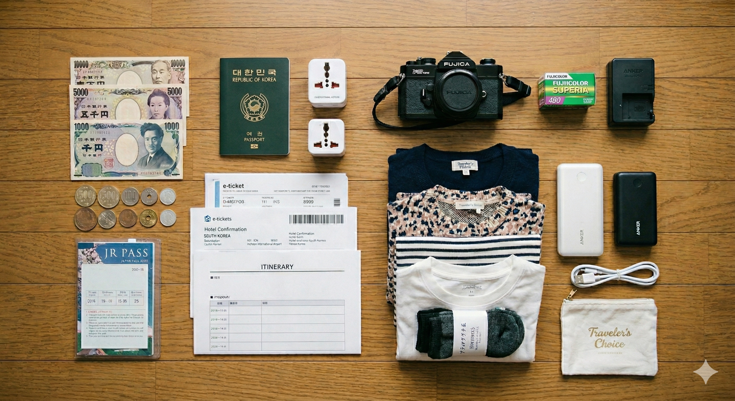 일본여행준비물